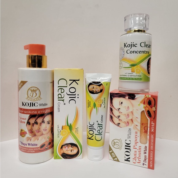 Kismetbeauty Makeup Kojic White Lightening Body Milk Set Poshmark